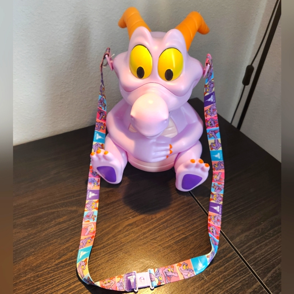 Original 2022 Figment popcorn bucket Disney Epcot